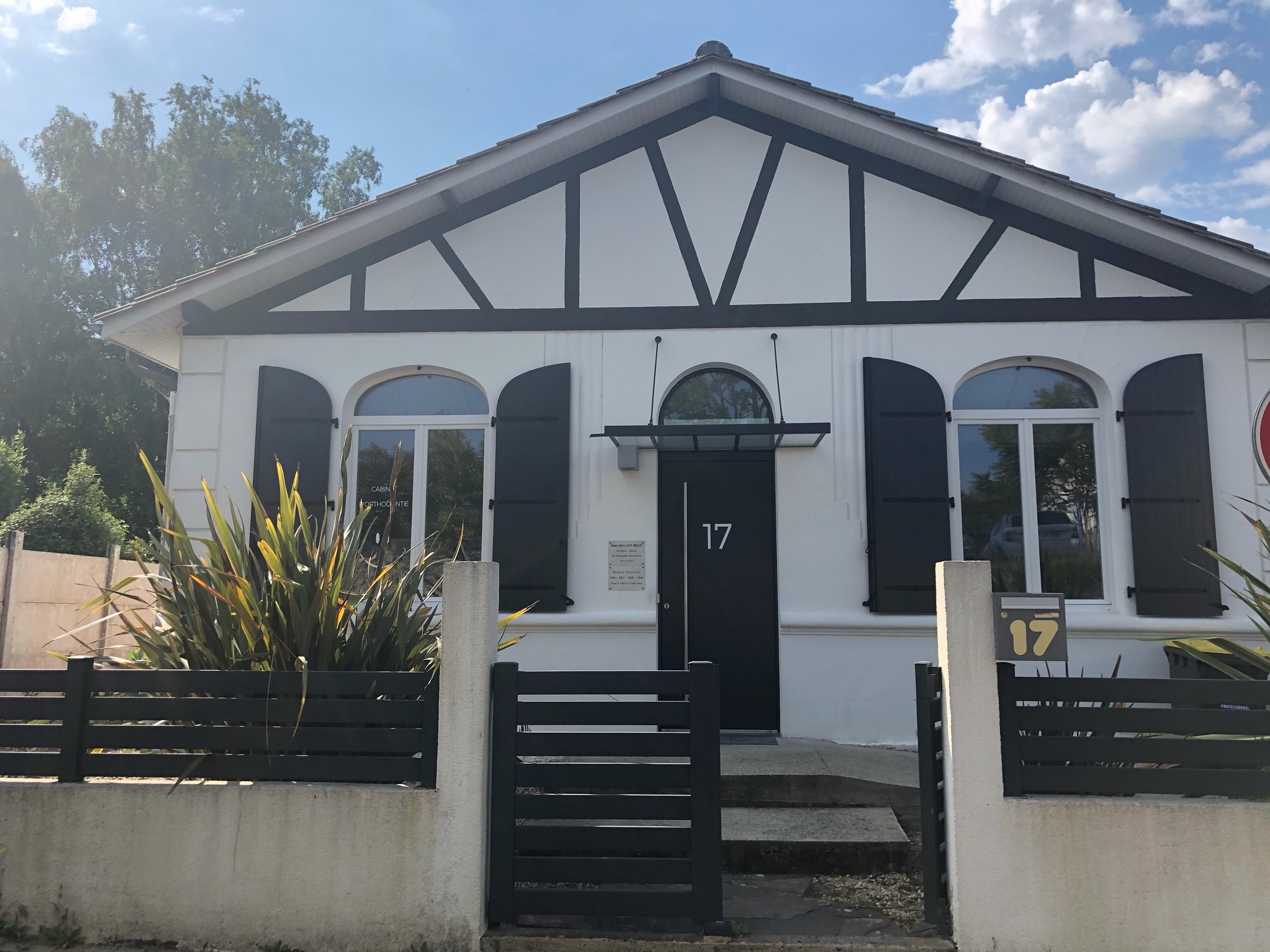 La Villa l'Ensoleillée, cabinet d'orthodontie du Dr Sabine Audy à Blaye